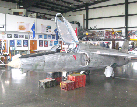 The Gnat on display in the museum