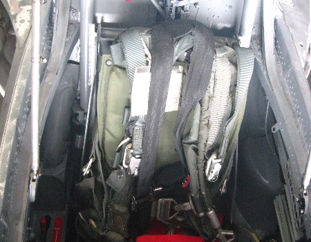 The Gnat cockpit