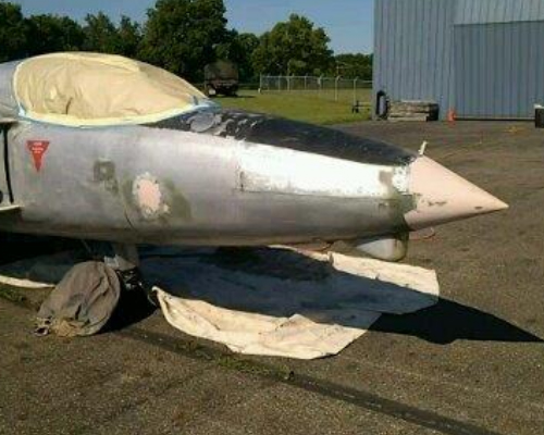 Nose section of the Gnat